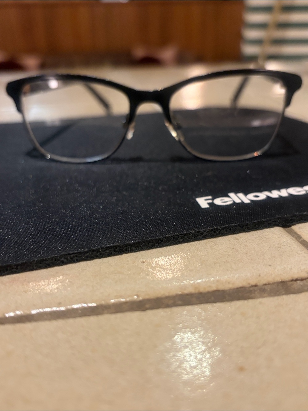 Classic Black Eyeglasses DVF Authentic